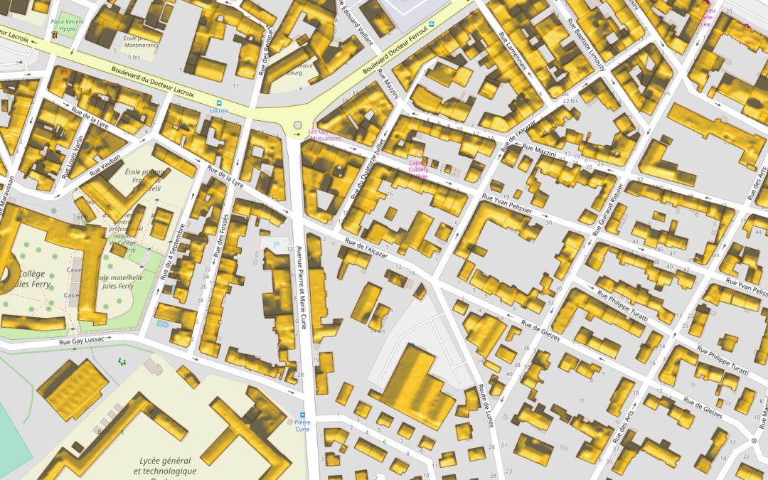 Le cadastre solaire de Bordeaux Métropole